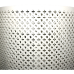 Lamiera Forata per Termosifoni alluminio Fantasia1 Foglio mm.2000x1000 Spessore 0,5 Bianco | Lamper